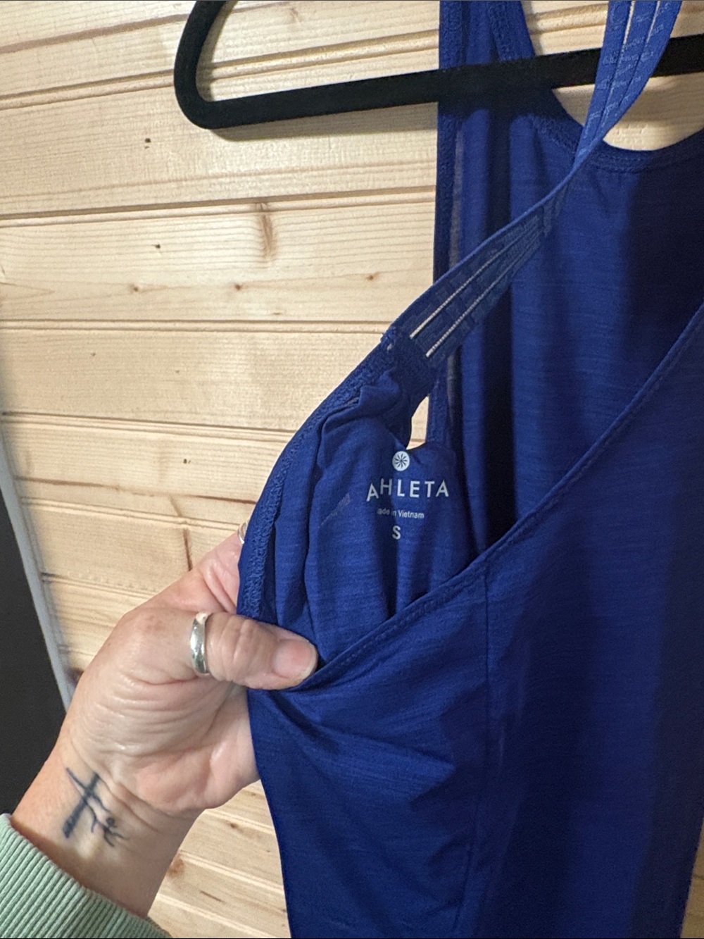 Athleta Royal Blue Racerback Tank - Picture 8 of 8